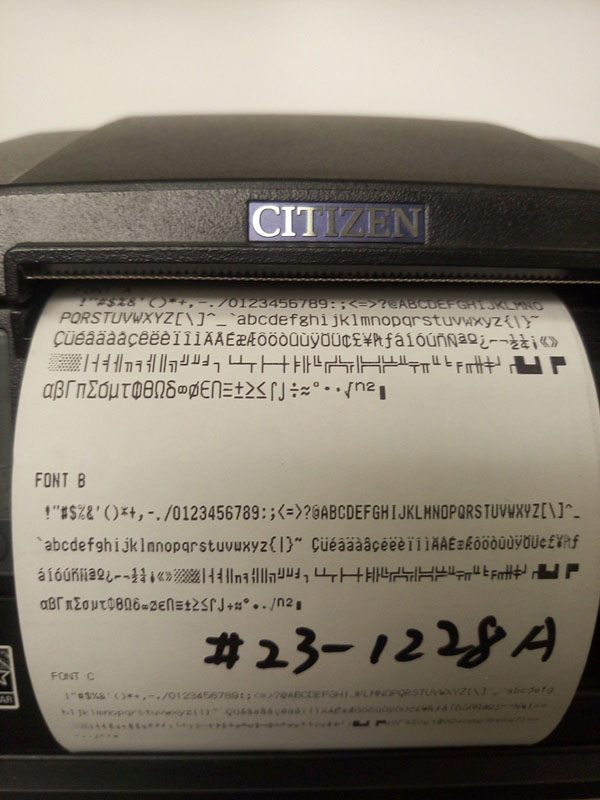 Máy in hóa đơn Citizen CT-S651 chính hãng